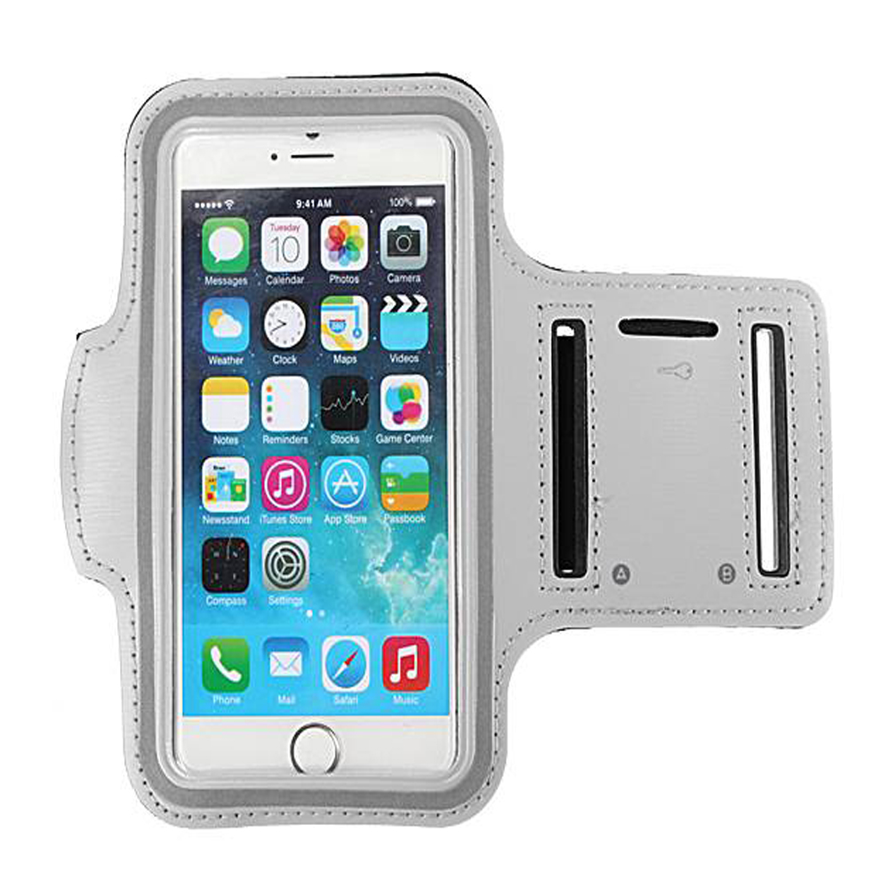 Apple iPHONE 6 4.7 Sports Armband (Silver)